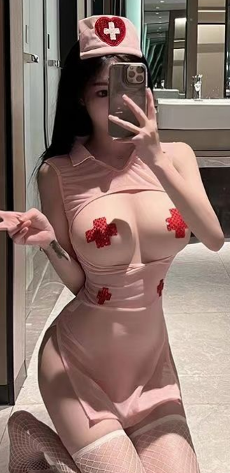 Sexy Pink Nurse Lingerie