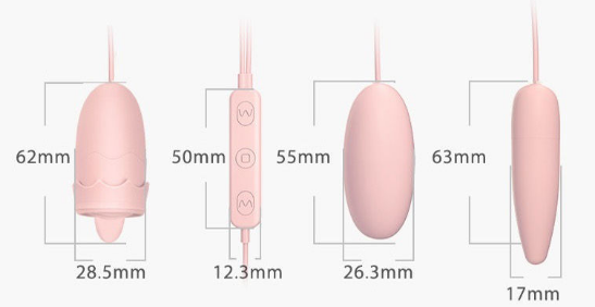 Pink Pleasure Vibrating Egg